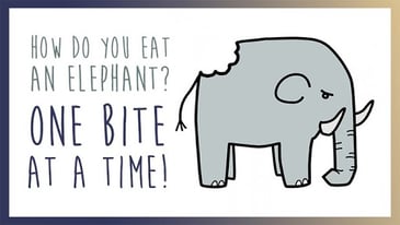 how do you eat an elephant