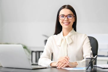 female-accountant-working-office