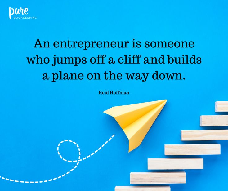an entrepreneur quote from Reid Hoffman